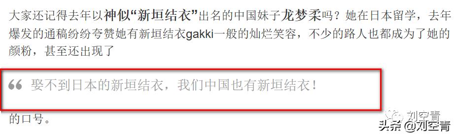 山寨新垣结衣终于大红大紫了！为什么她可以迷倒众多日本人？