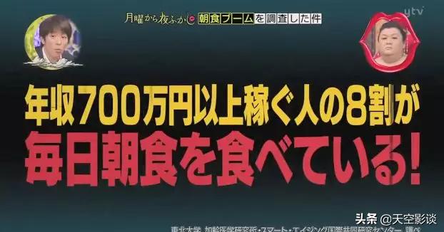 吃和不吃早餐的人区别竟那么大！日本专家称早餐80%能转化为成功