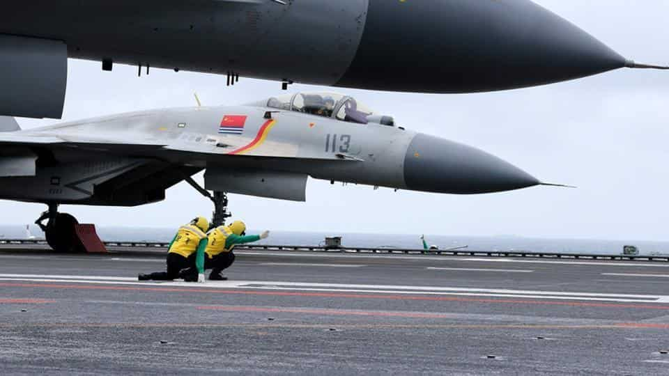 The frequent Chinese sorties force the Japan Air Self-Defence Force to fly above the East China Sea from sunrise to sunset.