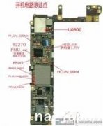 苹果6SP开机电路量测点介绍