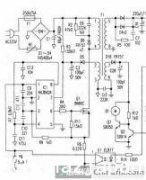 简单的3842A电源，vcc供电总是在10V不工作，怎么回